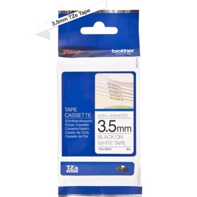 Brother TZEN201 PTouch Ribbon 3.5mm x 8m