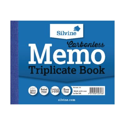 Silvine Carbonless Trip Bk 102x127mm PK5