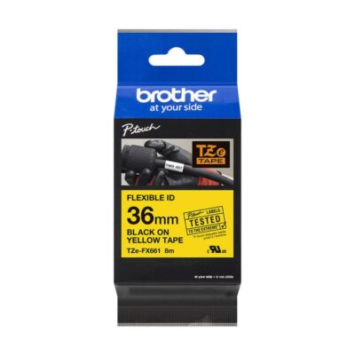 Brother TZEFX661 PTouch Ribbon 36mm x 8m