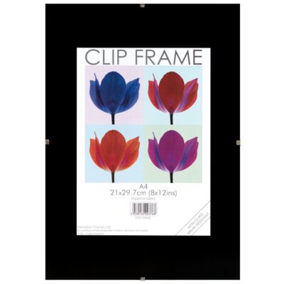 A4 CertificateFrameless Clip Frame