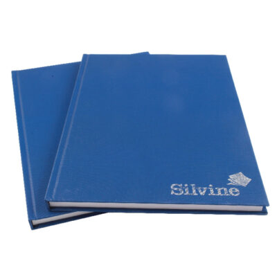 Silvine A4 Casebound Nbook Feint Blu PK6