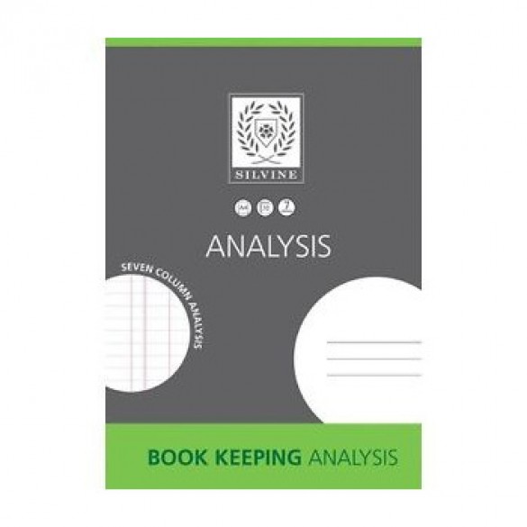 Silvine A4 Printed Analysis Pad PK6