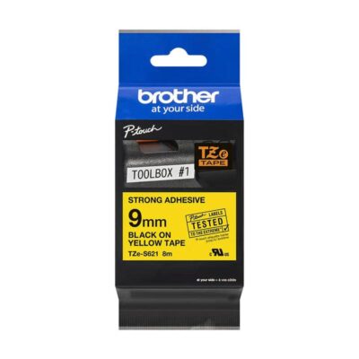 Brother TZES621 PTouch Ribbon 9mm x 8m