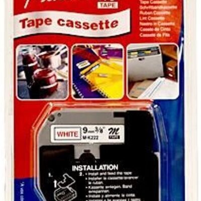 Brother MK222BZ PTouch Ribbon 9mm x 8m