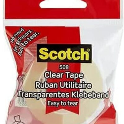 Scotch 508 Clr Tpe Esy Tear 25mmX50mPK1