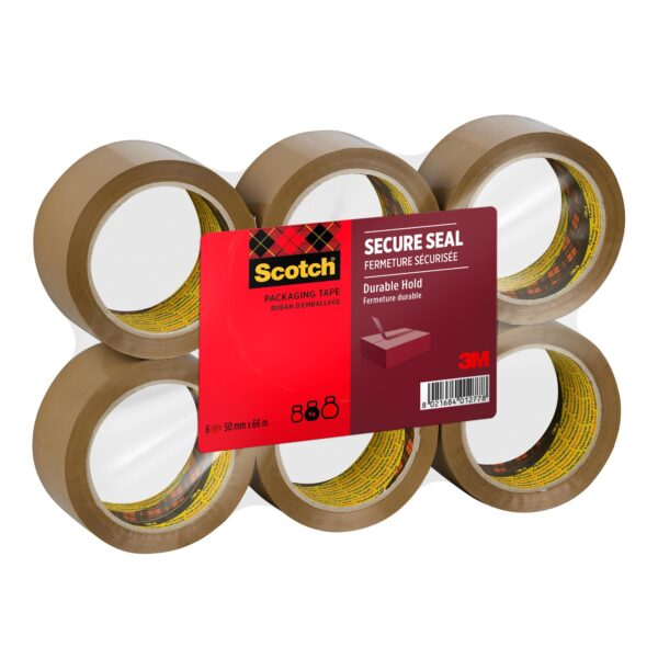 Scotch Secure Seal Tape BR 50mm60m 6PK