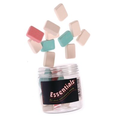 ValueX Eraser Assorted Colours PK25