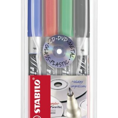 Write-4-All Perm Marker 0.7 Asst PK4