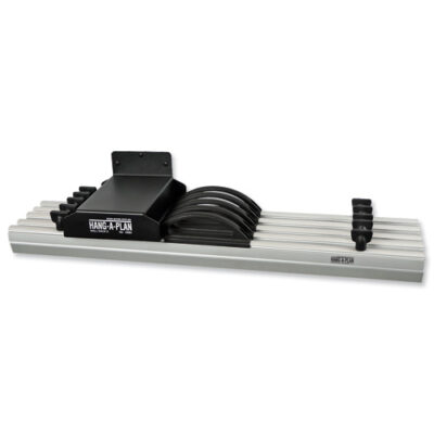 Arnos Front Load Wall Rack BK