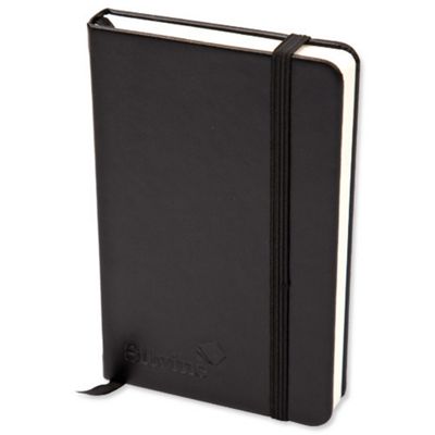 Silvine Softfeel Notebook A4 Black