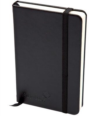 Silvine Softfeel Notebook A5 Black