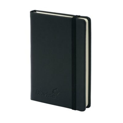 Silvine Softfeel Notebook A6 Black