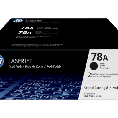 HP CE278AD TONER NO 78 P1606 TWIN PACK