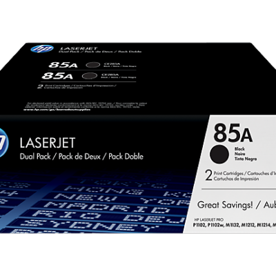 HP CE285AD P1102 BLACK TONER TWIN PACK