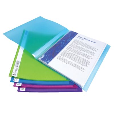 20 Pocket A4 Flexi Dsplay Book PK10