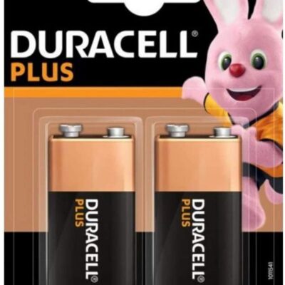 Duracell Plus 9V Battery PK2