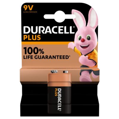 Duracell Plus 9V Battery PK1