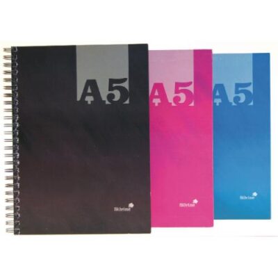 Silvine A5 Twinwire Hback Book PK12