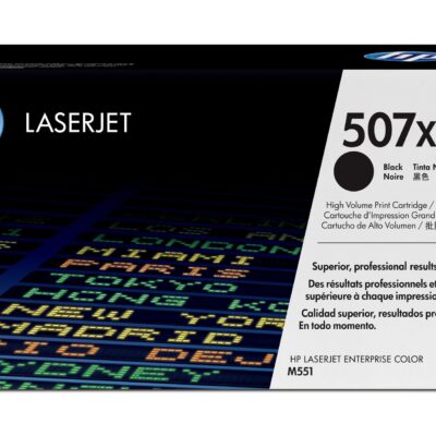 HP CE400X BLACK TONER 507X
