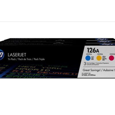 HP CF341A 126A TRI PACK CMY