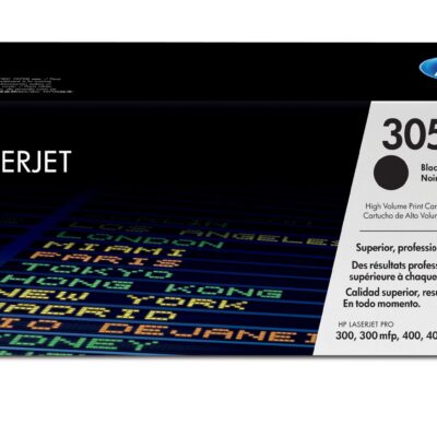 HP CE410X 305X BLACK TONER 4000 PAGES
