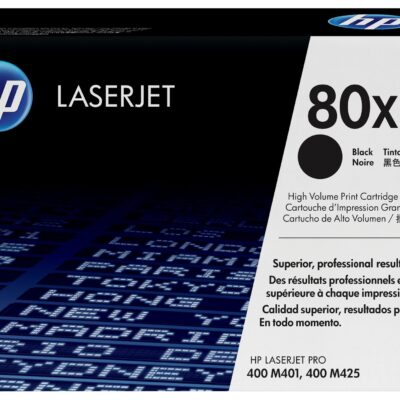 HP CF280X 80X BLACK TONER CARTRIDGE