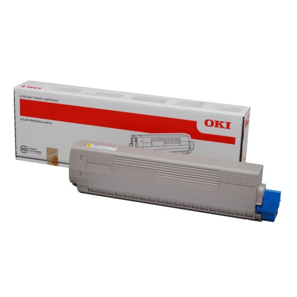 C822 YELLOW TONER 7.3K