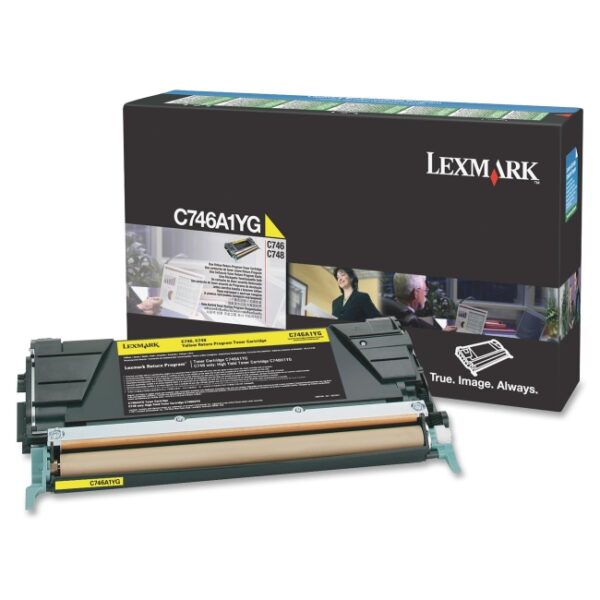 C746/748 YELLOW RETURN PROG TONER
