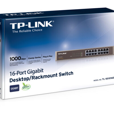 16 Port Gigabit Ethernet Desktop Switch
