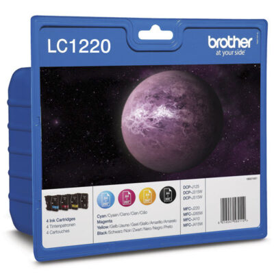 LC1220 BK/C/M/Y VALUE PACK