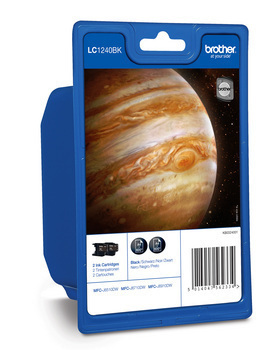 LC1240 TWIN PACK BK/BK