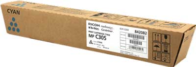 RICOH 841595 MPC305E 842082Cyan To