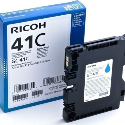 RICOH 405762 GC 41C Cyan 2.2K Pages