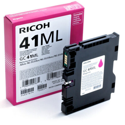 RICOH 405767 SG2100 GC 41 Magenta Gel In