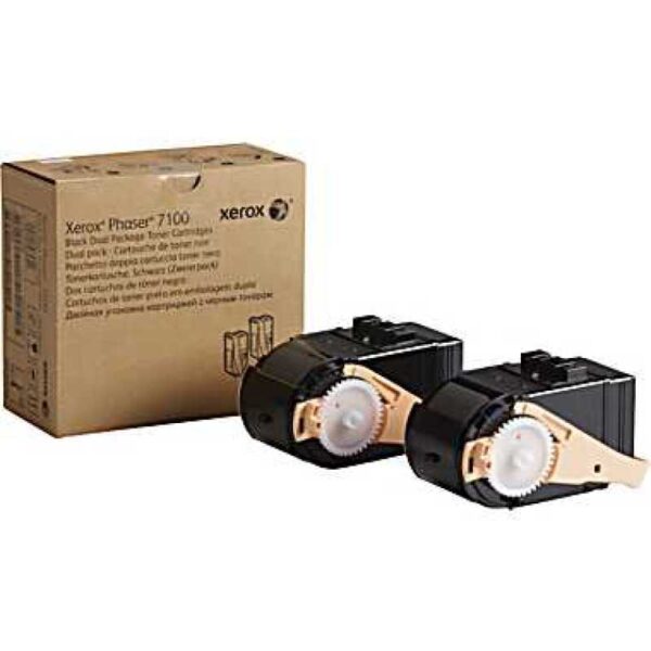XEROX 106R02605 7100 BLACK TONER 10K 2PK