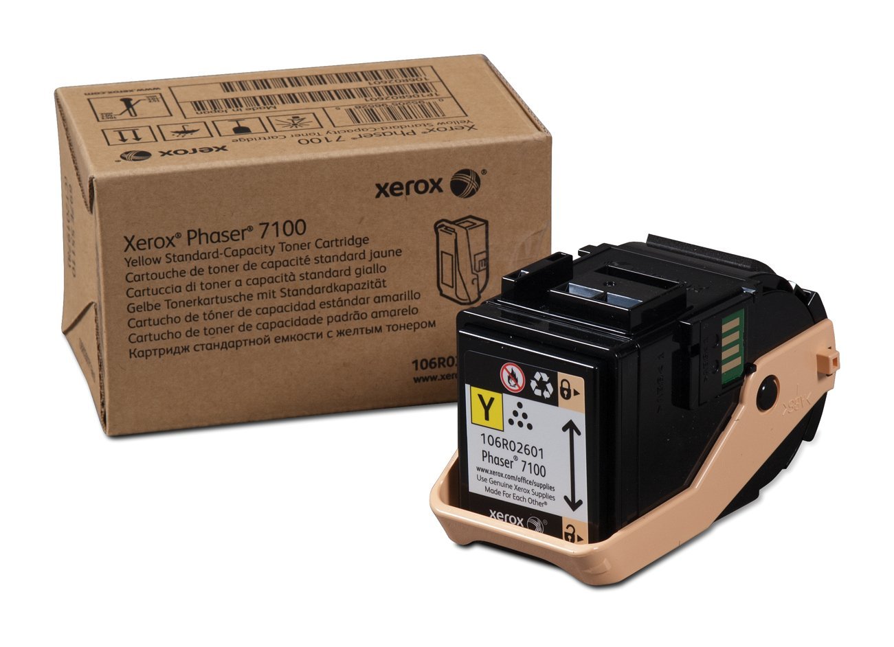 XEROX 106R02601 7100 YELLOW STD TON 4.5K