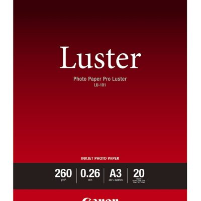 CANON 6211B007 LUSTER PAPER A3 20 SHEETS