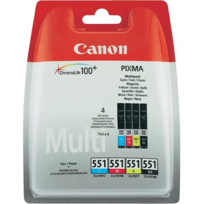 CANON 6509B009 CLI551MULTI PACK CMYK