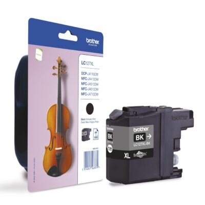 BROTHER LC127XL BLACK INK CART