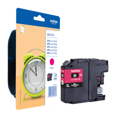BROTHER LC125XL MAGENTA INK CART