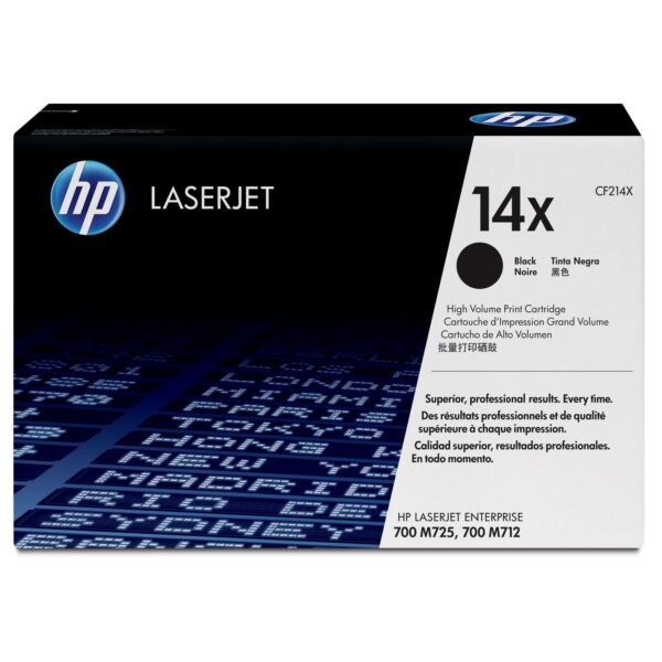 HP CF214X NO 14X BLACK TONER CARTRIDGE