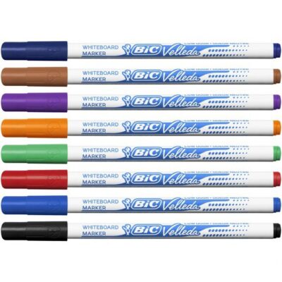 Bic Velleda 1721 Marker Astd 2022 PK8