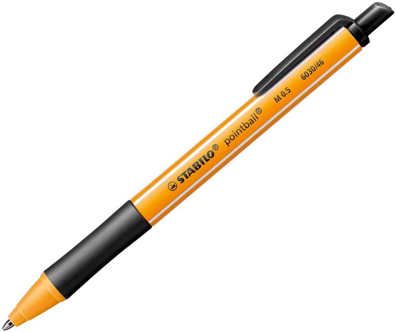 STABILO pointball Ballpoint 0.5 BK PK10