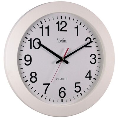Acctim Controller Wall Clock 35.5cm WH