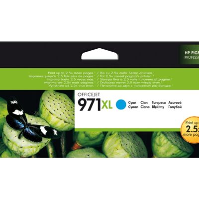 HP CN626AE 971XL CYAN INK CARTRIDGE