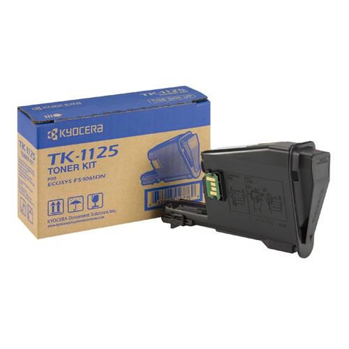 Kyocera TK1125 Black Toner 2.1k pages