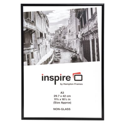 Certificate A3 Black Aluminium Frame