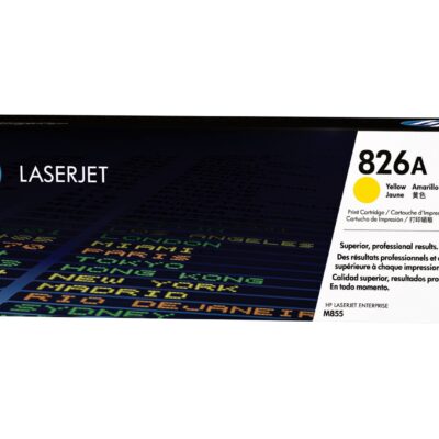 HP NO 826 YELLOW TONER CARTRIDGE