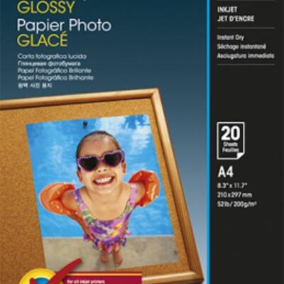PHOTO PAPER GLOSSY A4 20SHEET