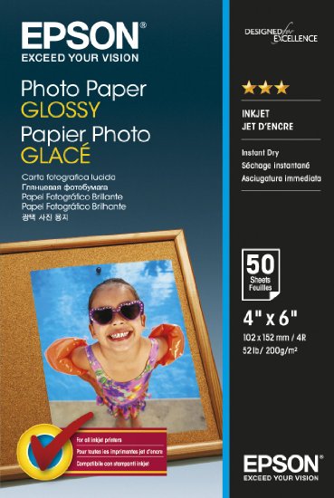 PHOTO PAPER GLOSSY 10X15 50 SHEET